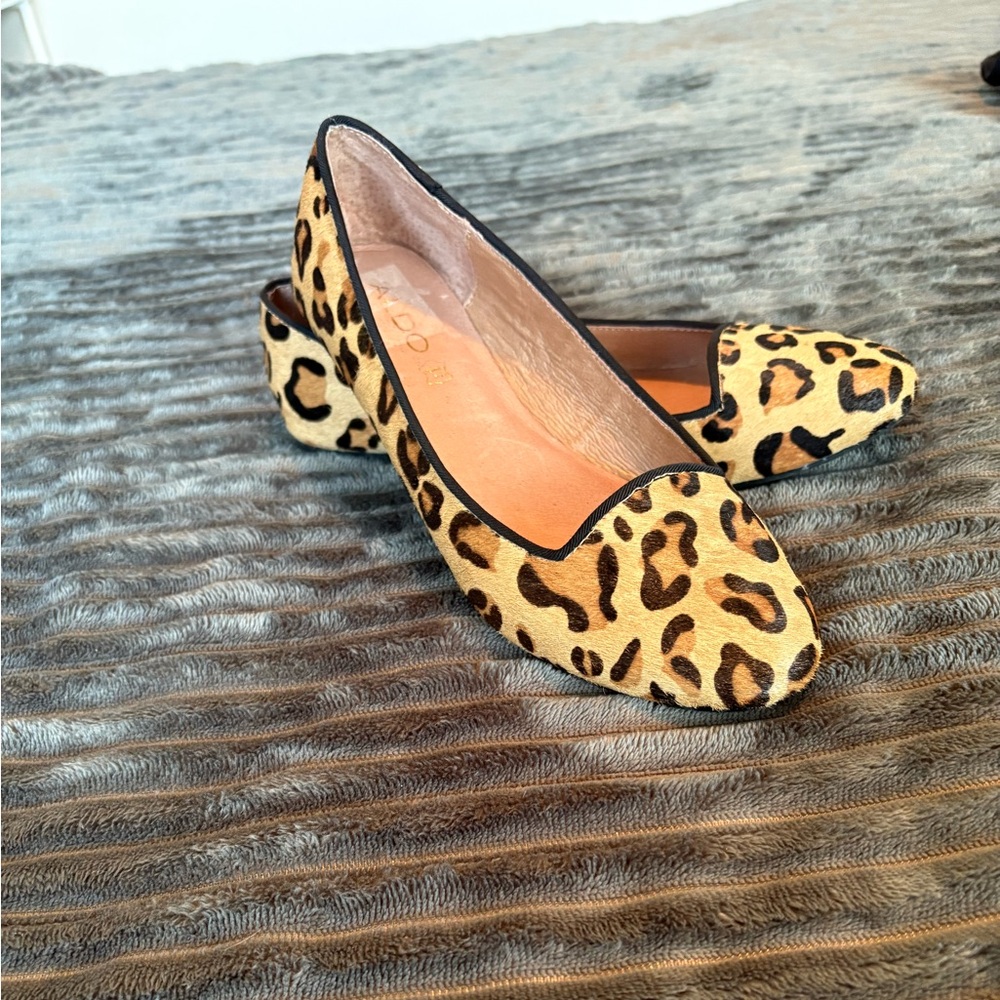 Aldo pony hair ballet flats. EUC